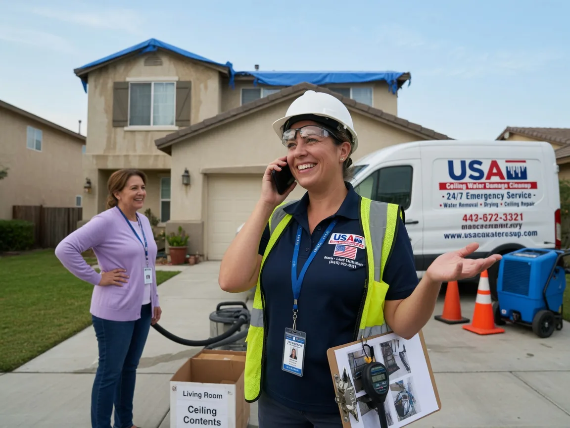 Ceiling Water Damage Restoration Fort Ransom, ND FAQs